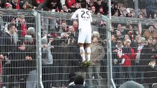 ERAT am Zaun  Energie Cottbus  Fortuna Düsseldorf 14122013 F 95 [upl. by Arec965]