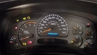 How To Fix Electronic Issues In The Instrument Cluster Of An 0307 GM Truck [upl. by Kerwinn860]