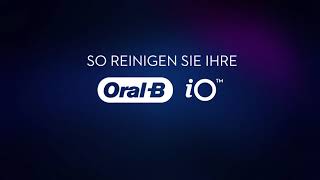 OralB iO elektrische Zahnbürste richtig reinigen [upl. by Wasson]