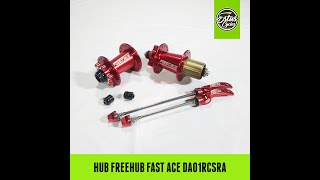 FastAce Hub Freehub 2 in 1 Thru Axle Quick Release Tawon Jangkrik  Estus Cycles [upl. by Adnihc]