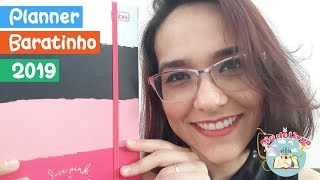 Meu PLANNER baratinho 2019  Tilibra [upl. by Kyne506]