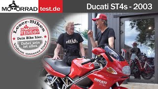 Ducati ST4s  LeserBikeVideo von Wolfgang [upl. by Lyall]