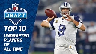 Top 10 Undrafted Players of All Time  NFL Films [upl. by Arliene]