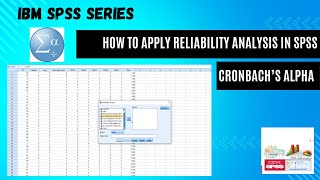 Apply Reliability test in SPSS [upl. by Gibson]