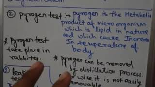 Parenteral preparation quality control test [upl. by Eyt]