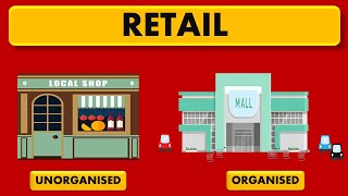 Difference Between Organized amp Unorganized Retail  Retail Management [upl. by Louisa]