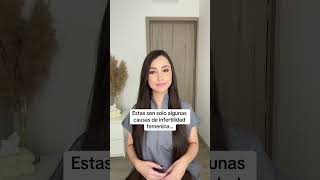 8 Causas de infertilidad femenina👩🏻‍⚕️ infertilidad saludfemenina mujer maternidad sabíasque [upl. by Erdna]