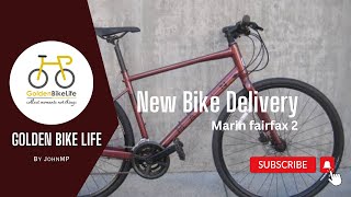 New Bike Delivery Marin fairfax 2 [upl. by Ynettirb26]