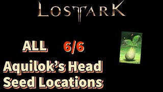 ALL Aquiloks Head Mokoko Seed Locations A Lost Ark Guide [upl. by Alemak]