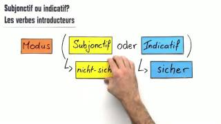 Subjonctif oder Indicatif  Französisch  Grammatik [upl. by Amie]