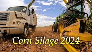 Corn Silage 2024 is Underway [upl. by Ahseiyk540]