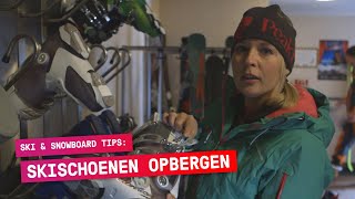 Klaar met skiën Tijd om je skischoenen op te bergen [upl. by Gnous216]