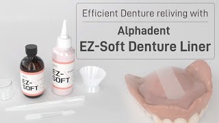 How to use Soft Denture Liner for relining dentures [upl. by Sarina8]