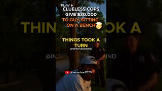 Cops Pick On Guy Sitting On A Bench And Award Him 30000 Dollars When He Legally Refuses to ID [upl. by Devine]