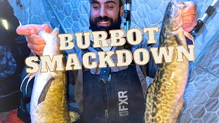 Ice Fishing BURBOT and BIG Walleye  Structure breakdowns NEW LURE Tipstricks [upl. by Leumas]