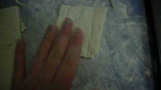 Survival How to make Hardtack [upl. by Newcomer983]