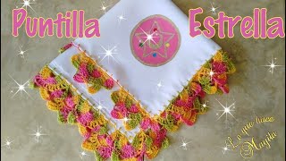 Puntilla de Estrella  Servilleta de Cristal lunar [upl. by Nolie]