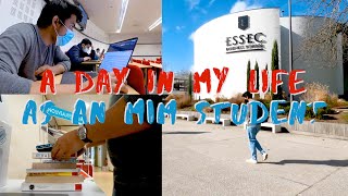 A Day in my life as an MiM student  ESSEC Business School  Study in France [upl. by Theona]