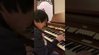 Green Onions Played On Church Pipe Organ [upl. by Hagep]