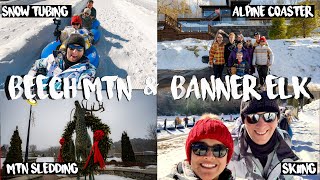 Beech Mountain and Hawksnest is the best Skiing amp Snow Tubing in North Carolina [upl. by Conway]