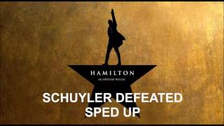 Schuyler Defeated Sped Up  Hamilton [upl. by Aserehs]