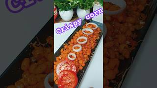 Crispy corn recipe  sweet corn recipe corn shorts youtubeshorts trending [upl. by Chivers]