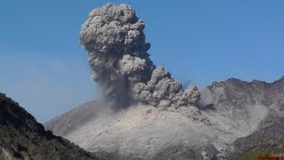 Explosive Vulcanian Eruption and Small Pyroclastic Flow Sakurajima Volcano Japan [upl. by Deery555]