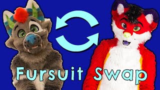 Majira amp Aiko Fursuit Swap  Painted Desert Fur Con 2019 Vlog [upl. by Huei]