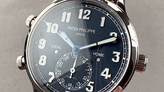 Patek Philippe quotTiffany amp Coquot Calatrava Pilot Travel Time 5524G001 Patek Philippe Review [upl. by Nalloh]