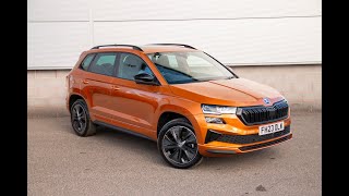 SKODA Karoq Estate 15 TSI Sportline 5dr DSG FH23OLW [upl. by Seel]