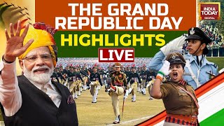 Republic Day 2024 Highlights LIVE Indias 75th Republic Day Parade LIVE  Republic Day Parade LIVE [upl. by Enirac539]