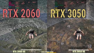 Rtx 3050 vs Rtx 2060 1080p gaming [upl. by Anyzratak98]