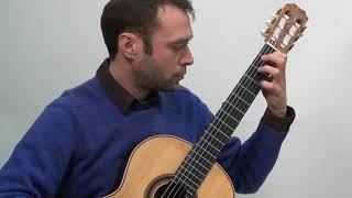 Bach Courante BWV 1009 Orestis Kalampalikis classical guitar [upl. by Annirak]