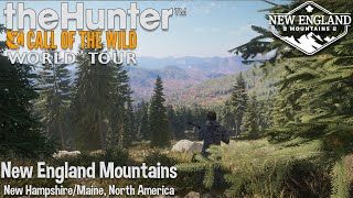 World Tour Ep 13 New England Mountains USA North America  theHunter Call of the Wild [upl. by Gnivre]