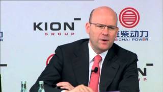 Gordon Riske  CEO of KION on Strategic Partnership with Weichai Power [upl. by Ael]