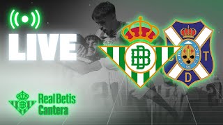 🚨 DIRECTO  Real Betis  CD Tenerife  Copa del Rey Juvenil  CANTERA [upl. by Cerallua]