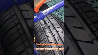 Tire black technology puncture does not leak [upl. by Alaj866]