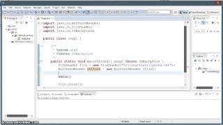 Tutorial 16  Leggere un fileVariabili Stringa Java [upl. by Artima]