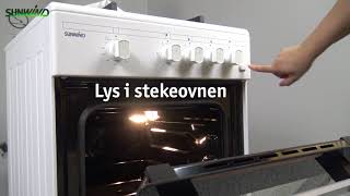 Gasskomfyr Chef Pro fra Sunwind [upl. by Liris]