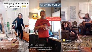 Telling My Mom to Shut Up in Front of My Dad  TikTok Funny [upl. by Leanor]