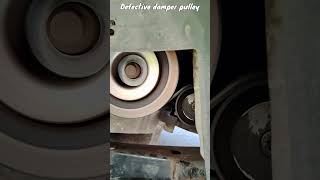 Crankshaft Harmonic Balancer Knocking Sound  Bad Damper Pulley [upl. by Pangaro639]