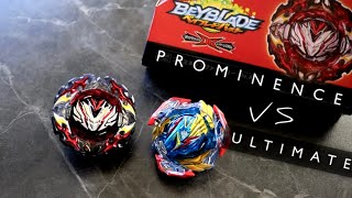 PROMINENCE Valkyrie Ov Atomic vs ULTIMATE Valkyrie  Beyblade Burst Dynamite Battle [upl. by Analah]