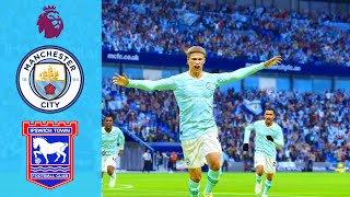 Manchester City vs Ipswich Town  EXTENDED Highlights  Premier League 202425 [upl. by Narf844]