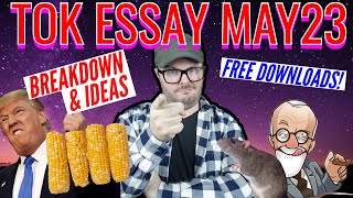 TOK ESSAY May 2023 Title Breakdown amp Tips WITH FREE DOWNLOADS Get an A in TOK [upl. by Nekcerb]