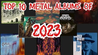 Top 10 Metal Albums of 2023 top10albums 2023 [upl. by Yevad534]