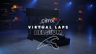 citrix Virtual Lap  Sergio Perez at the Circuit Spa Francorchamps [upl. by Nosyk]