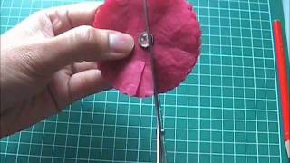 Tutoriel embellissement marguerite en papier de soie [upl. by Mcgrody932]