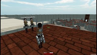 AoT Fan Game  Gameplay Preview 2 [upl. by Courtland]