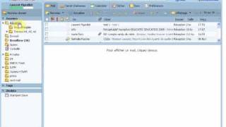 Créer un sousdossier pour classer certains mails avec Zimbra [upl. by Whallon]