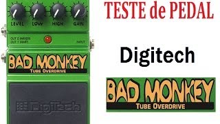 Review amp Teste Pedal Digitech Bad Monkey [upl. by Neryt]